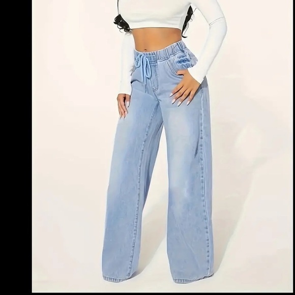 Denim - Pull on jeans